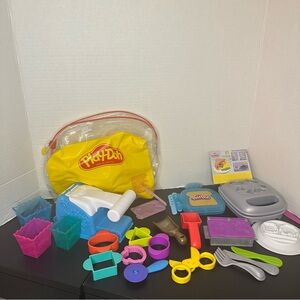 Play Dough (Play-Doh) Tool & Mold Lot (Including Panini Press)